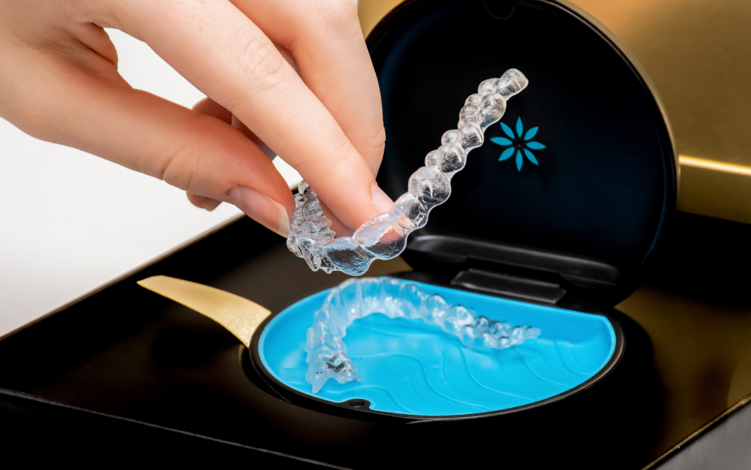 invisalign clear aligners in case