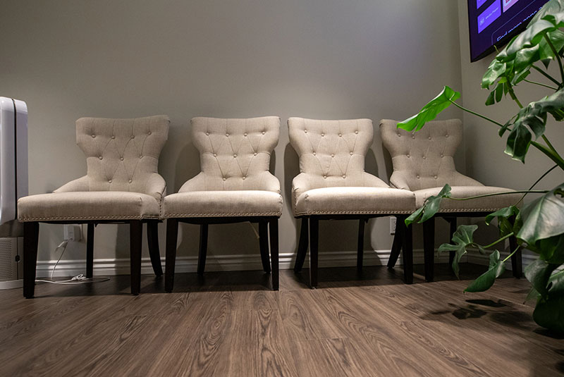 dental chairs in lobby drmimi